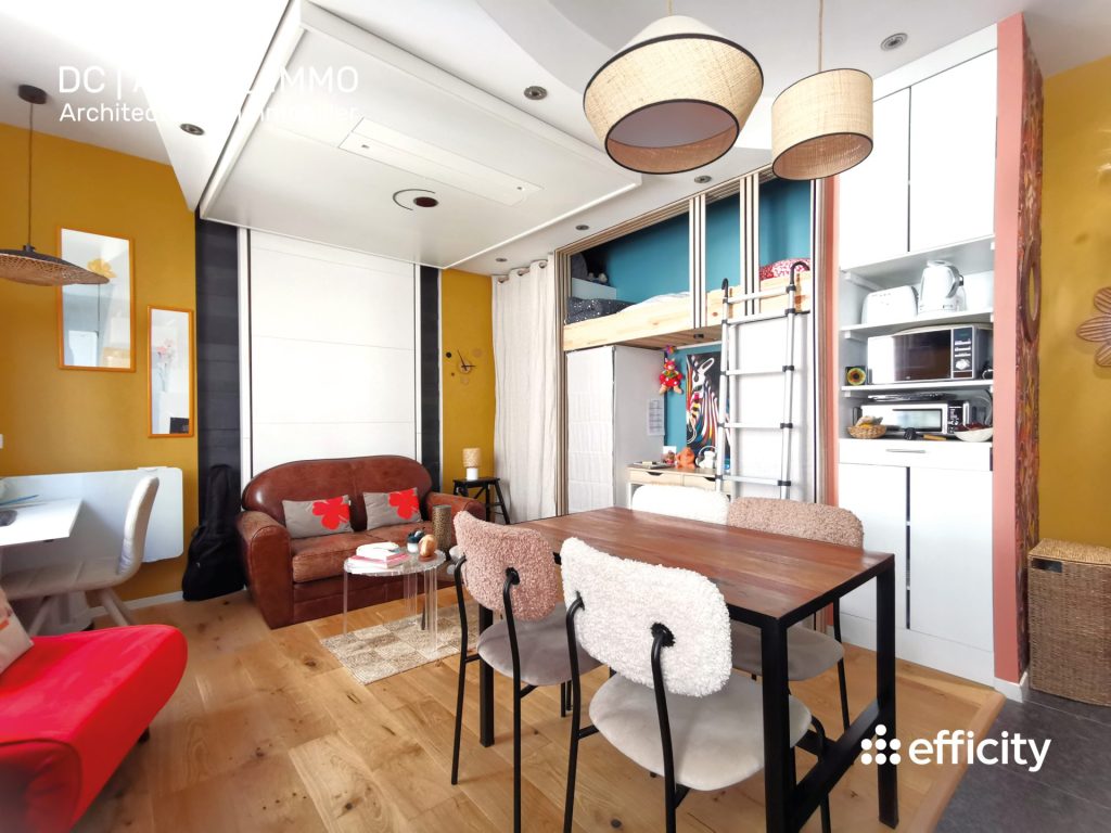 Studio 1 pièce - 26 m²